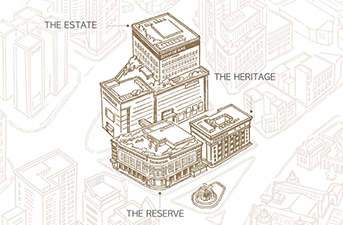 Un bâtiment bancaire de 90 ans, rénové en 'The Heritage' de Shinsegae.